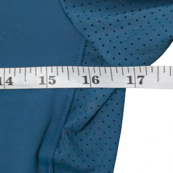 Adidas Crew-Navy Perforated Full-Zip Golf Jacket | NWT Women’s S - Picture 7 of 14